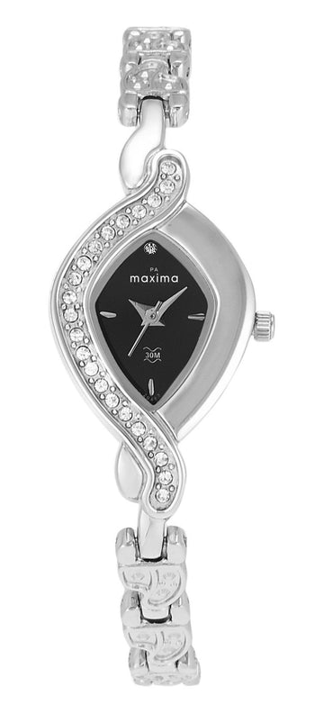 Maxima ATTIVO Women Black Dial Analogue Watch - 20483BMLI